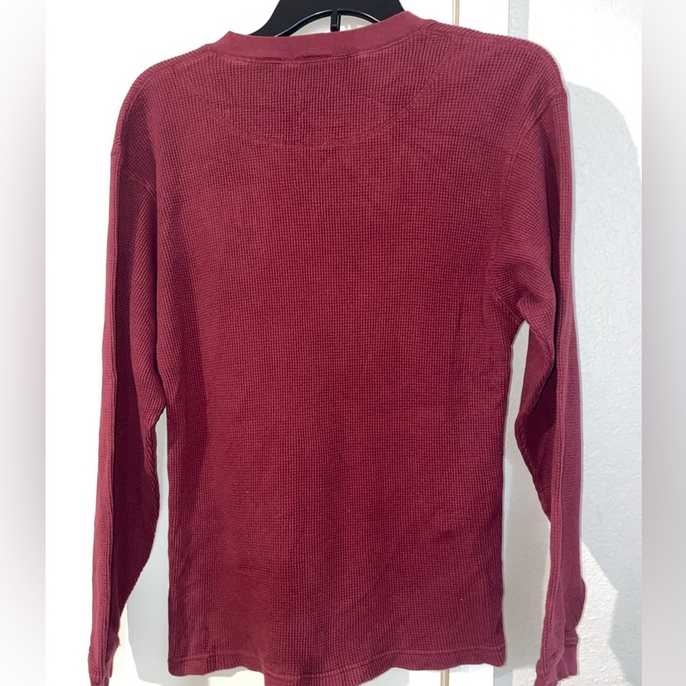 90s Vintage POOH Thermal Shirt Embroidered Winnie - Picture 3 of 3